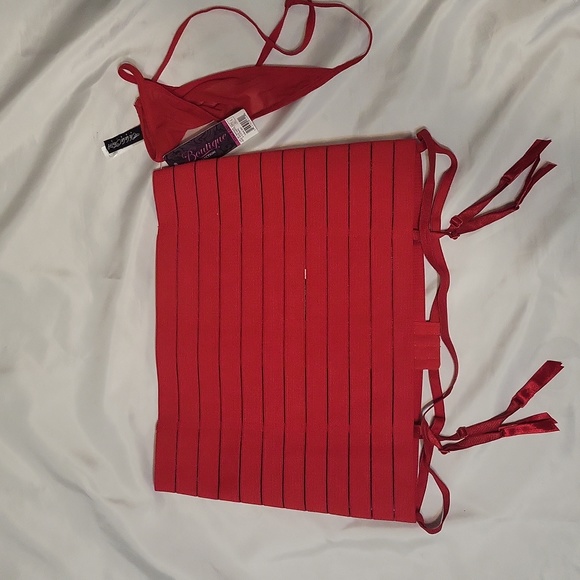 Ohlala Collection Bandage Skirt, G-string Lingerie L - Picture 3 of 6